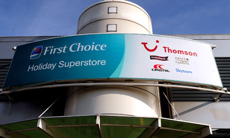 Thomson and First Choice parent company TUI Travel