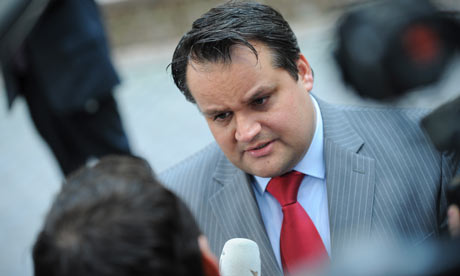 Dutch Finance minister Jan Kees de Jager answers journalists questions as he arrives in Brussels