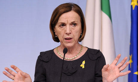 Elsa Fornero, Italian labour minister