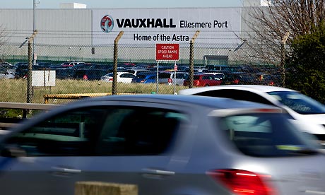 Vauxhall's Ellesmere Port factory