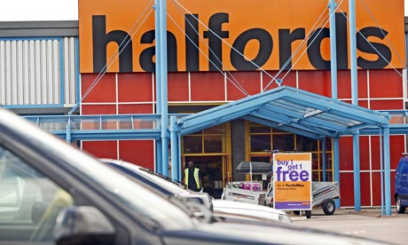 Halfords store
