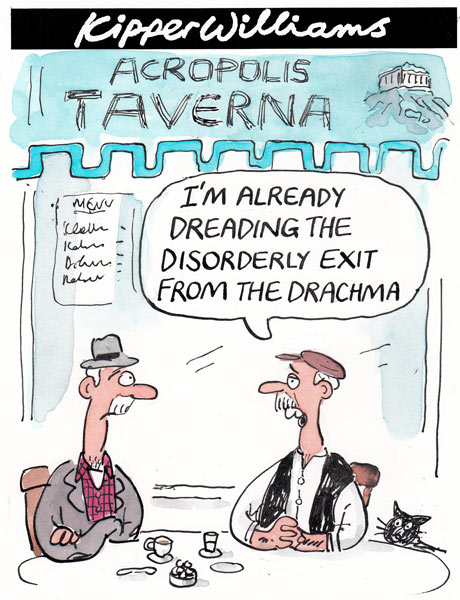 Kipper Williams on Greece