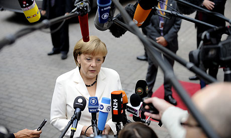 German chancellor Angela Merkel