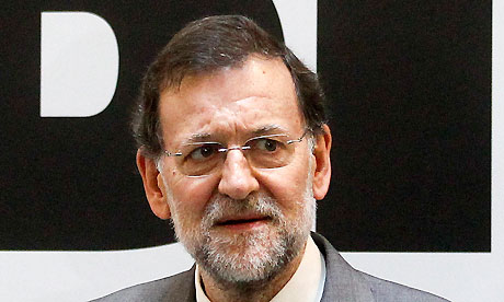Spanish prime minister Mariano Rajoy