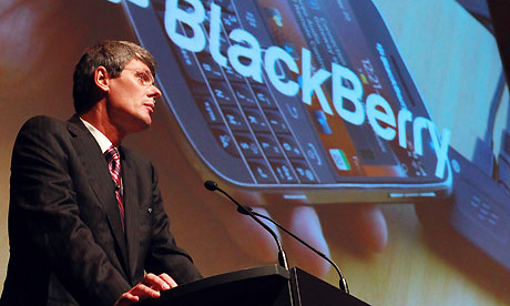 RIM chief executive Thorsten Heins