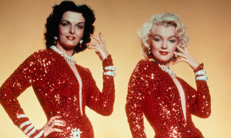 Marilyn Monroe and Jane Russell
