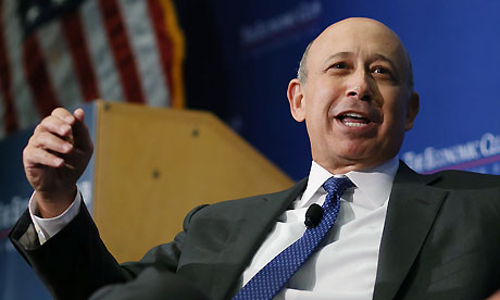 Goldman Sachs chief Lloyd Blankfein