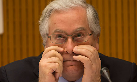 Bank of England governor Sir Mervyn King