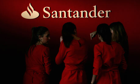 Santander results presentation near Madrid, Spain, 31 January 2013