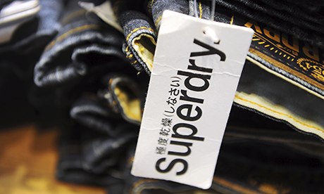 Superdry clothes shop in Covent Garden, London