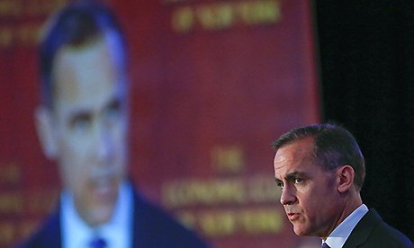 Bank of England governor Mark Carney