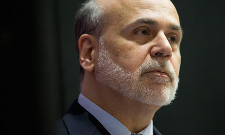 US Federal Reserve chairman Ben Bernanke