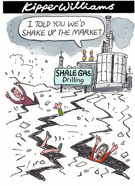 Shale Gas Drilling: I told you we'd shake up the market