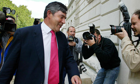 Gordon Brown as UK chancellor of the exchequer in 2004