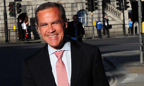 Mark Carney's first day at Bank of England