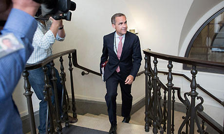 Bank of England governor Mark Carney