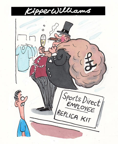 Kipper Williams on Sports Direct