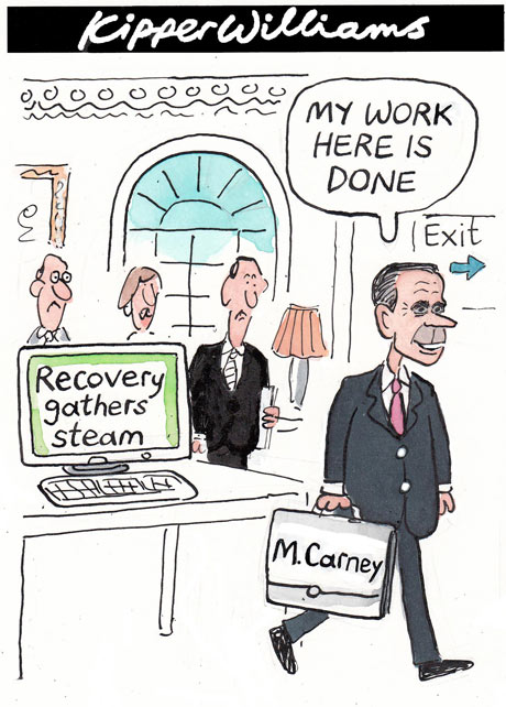 Kipper Williams on Mark Carney: 'My work here is done'