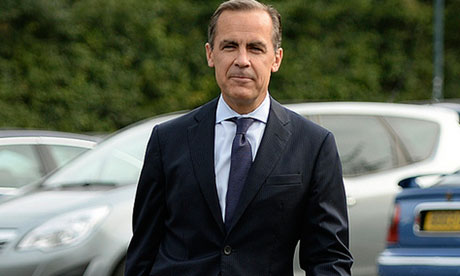 Bank of England governor Mark Carney
