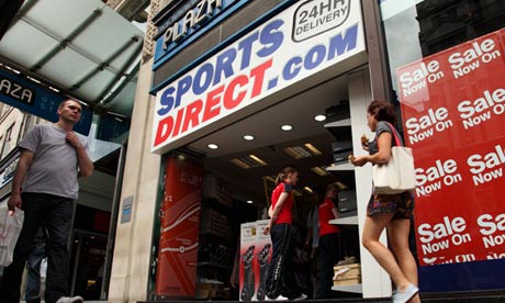 Sports Direct.com store on Oxford Street