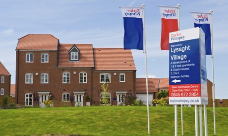 Houses being built by Taylor Wimpey 