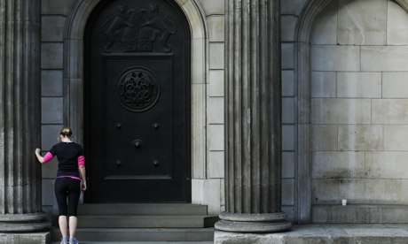 Bank of England in the City of London