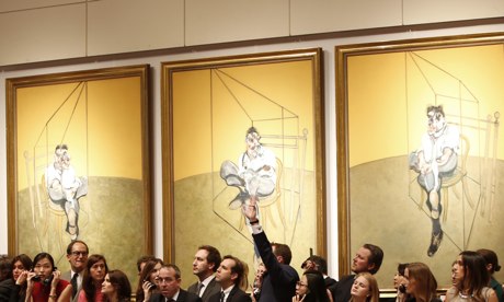 Christie's New York auction for the 1969 painting by Francis Bacon