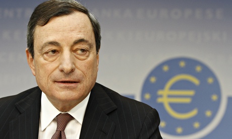 ECB president Mario Draghi