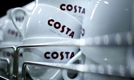 Costa coffee shop in Mapperley, Nottingham