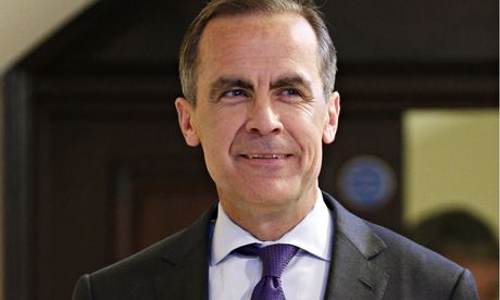 Bank of England governor Mark Carney