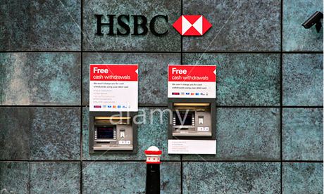 HSBC cash machine