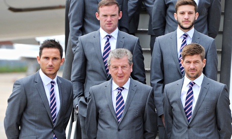 England team photo ahead of the 2014 Brazil World Cup
