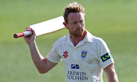Durham's captain Paul Collingwood made 109 not out 