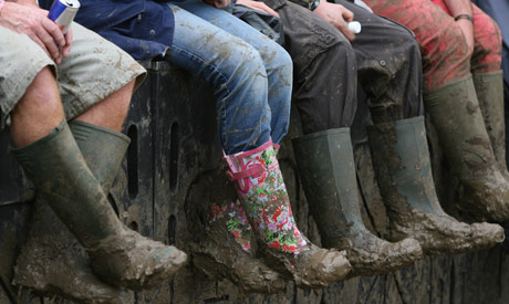Student halls: wellies