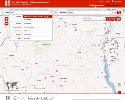 UAL research: Threat Mapping