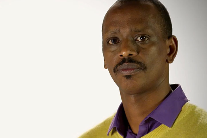 Holocaust Memorial Day: Appolinaire, survivor of the genocide in Rwanda.