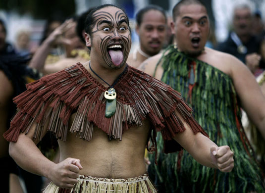 John, I'm only dancing...: Maori haka