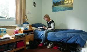 Student accommodation at Leicester University