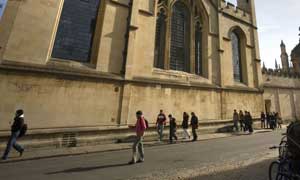Students at Oxford University