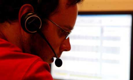 Clearing call centre