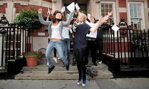 GCSE students celebrate their results
