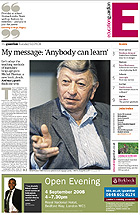 Education cover 02/09/2008
