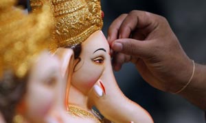 Hindu god Ganesha