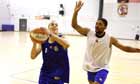 Basketball players