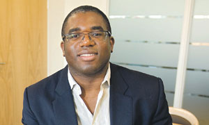 Minister of state for higher education, David Lammy. Photograph: Martin Argles