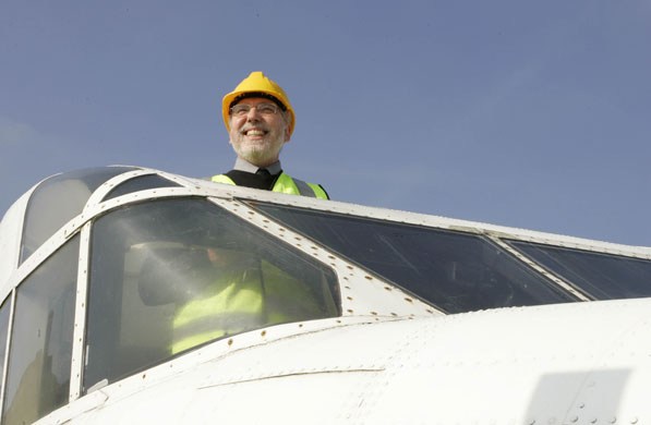 Is it a plane? : Classroom in a plane