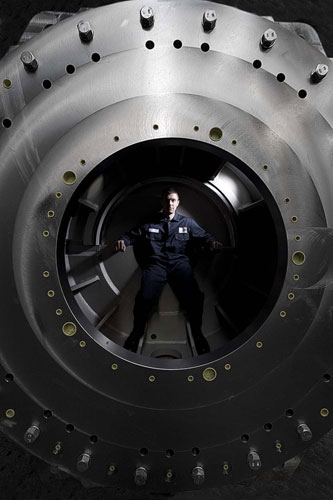 Leading lights: STEM Ambassador Luke Fowler is a mechanical engineer