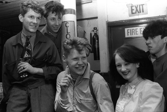 Teenage hairstyles: New Romantics at The Blitz Club in Covent Garden in 1980