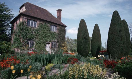 Part of Sissinghurst Castle in Sissinghurst, Kent, owned by the National Trust