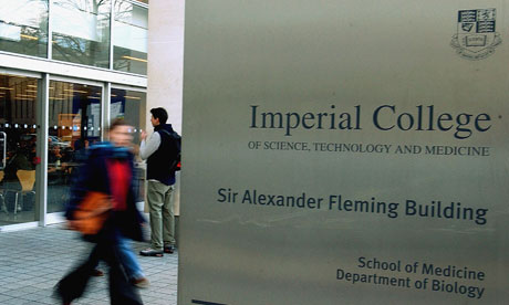 Imperial College is always a popular choice of university